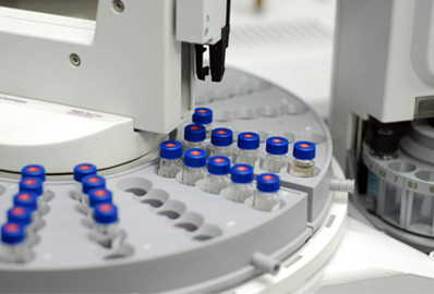 Gas chromatography laboratory analysis