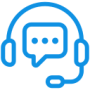 Bluster customer support icon